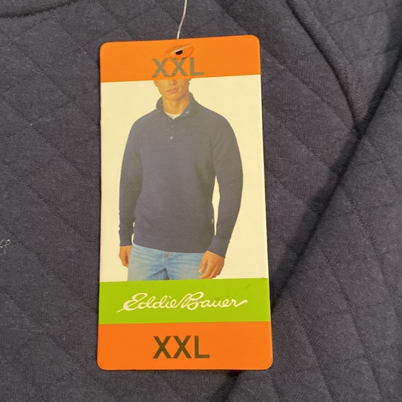 Eddie Bauer pull over XXL NWT - Picture 3 of 8